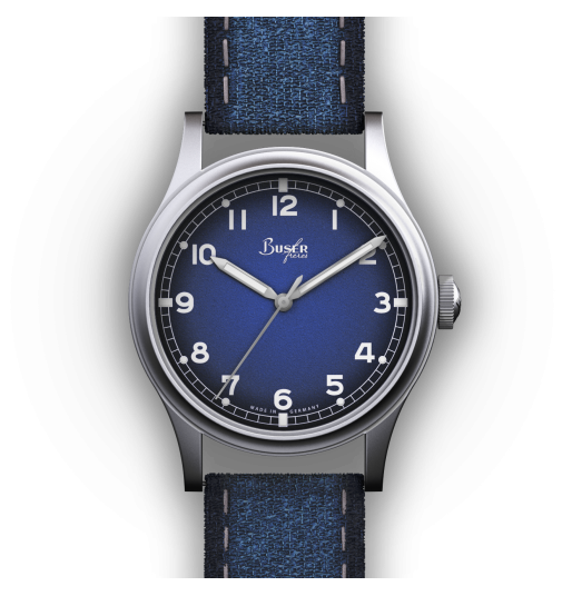 Dirty Dozen 38 mm Blau BS