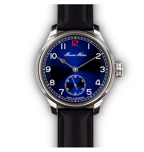 Marine 38 mm Arabisch Blau
